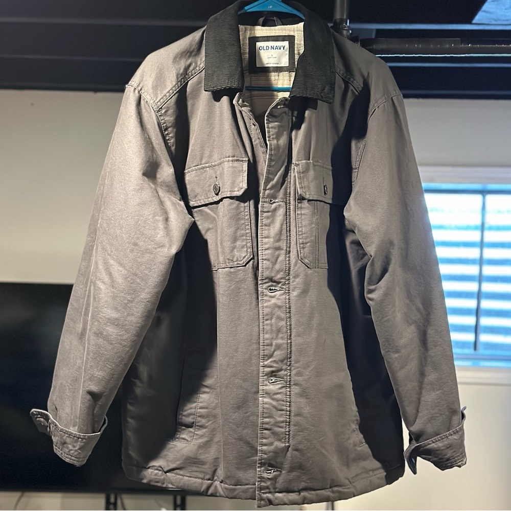 Old Navy Fleece Lined Barn Coat Large